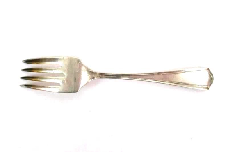 Simeon L & George H Rogers XII Salad Fork 1914 Lexington Pattern Silver Plated