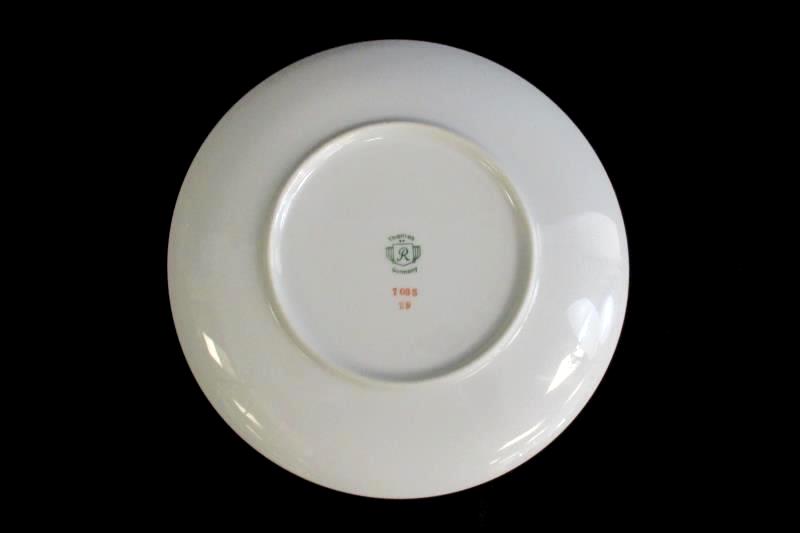 Vintage Thomas Germany Porcelain Fruit Side Plate with Gold Trim 7035 29