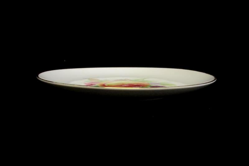 Vintage Thomas Germany Porcelain Fruit Side Plate with Gold Trim 7035 29