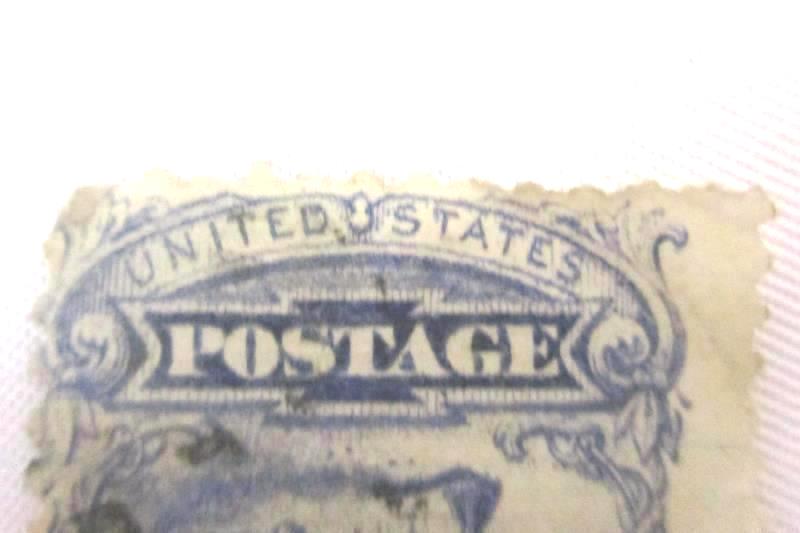 1869 Railways Of America 3 Cent United States Postage Stamp Scott 114 Used