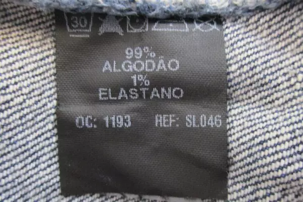 Ellus Second Floor Women's Jean Skirt Dark Blue Denim Frayed 5 Pocket Size 28