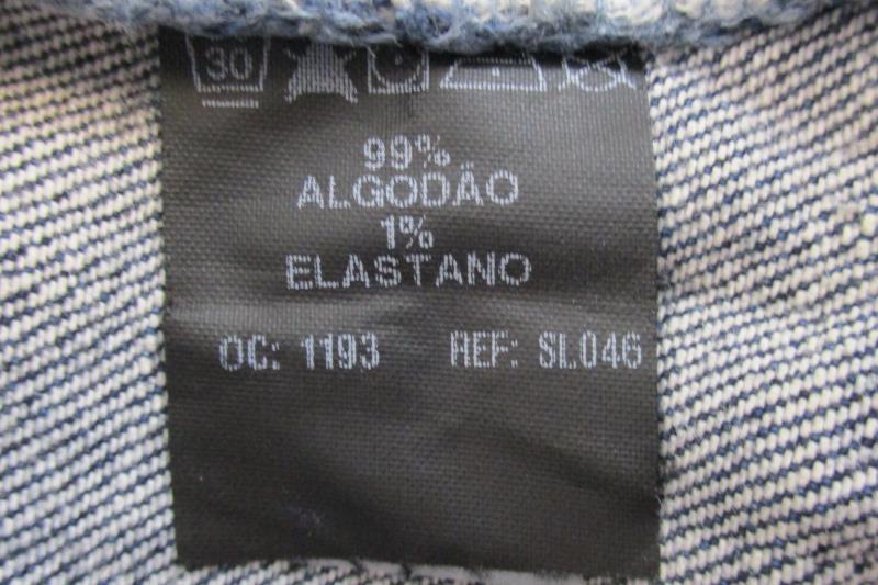 Ellus Second Floor Women's Jean Skirt Dark Blue Denim Frayed 5 Pocket Size 28