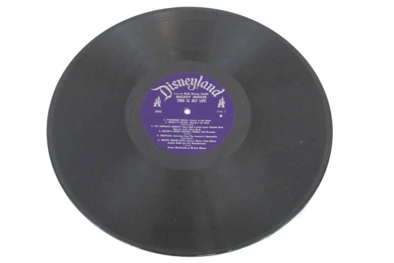 Mickey Mouse This Is My Life 1971 Disneyland Records Vinyl LP ST 3805 12 Inch