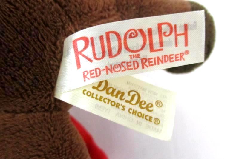 2018 Dan Dee Collector's Choice Rudoph Plush Toy 7 Inch