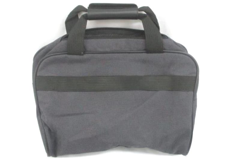 Forecast Solid Navy Blue Canvas Carry On Bag 12 x 16 Zippered Pockets