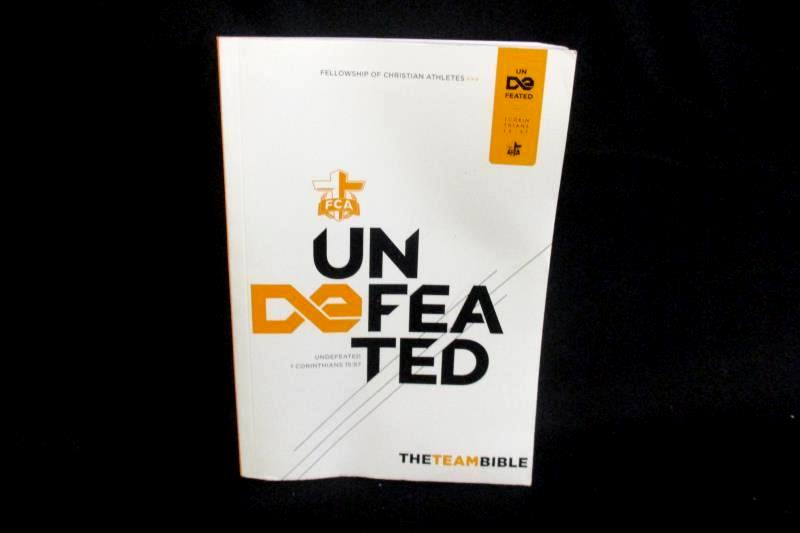 Undefeated The Team Bible Fellowship Of Christian Athletes FCA 2015 Holman Bible