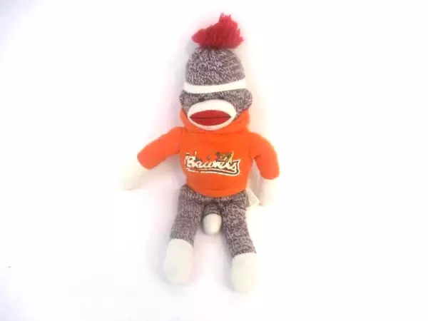 Lot of 3 OSU Oregon State University Items Monkey Plush Foam Football Figurine