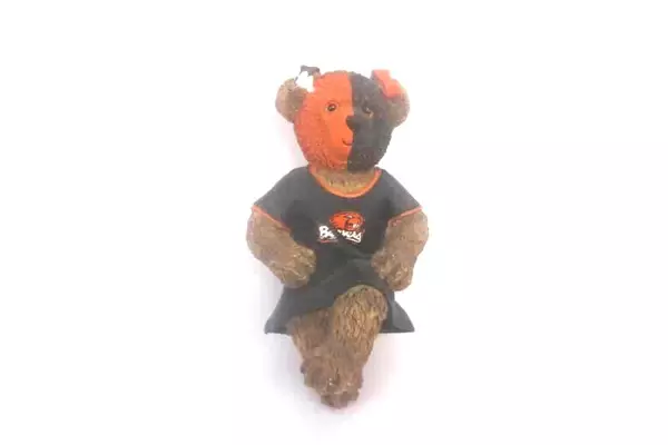 Lot of 3 OSU Oregon State University Items Monkey Plush Foam Football Figurine