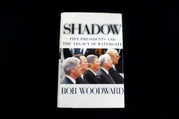 Shadow Bob Woodward 5 Presidents Watergate 1999 Simon & Schuster Hardcover 1stEd