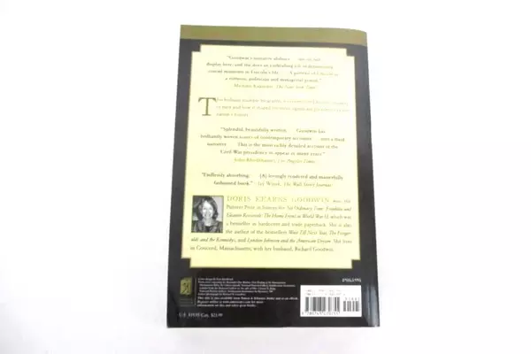 Team of Rivals The Political Genius of Abraham Lincoln Doris Kearns Goodwin 2005