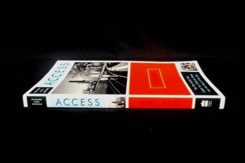 Access Chicago Richard Saul Wurman 2003 Harper Collins Paperback Travel Guide