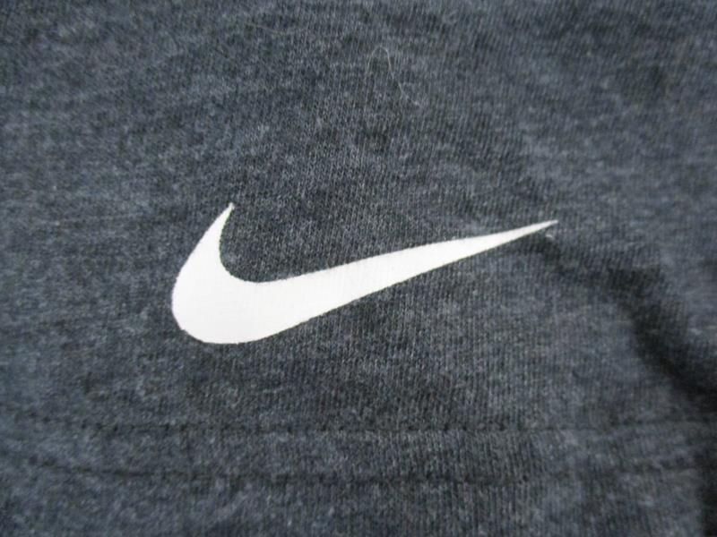 Nike Women's OSU Beavers Shirt Top Gray V Neck Short Sleeve Cotton Blend Sz XL