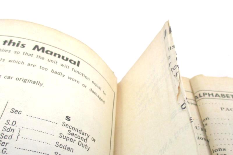 Chilton's Professional Labor Guide Parts Manual 1971-1978 6595