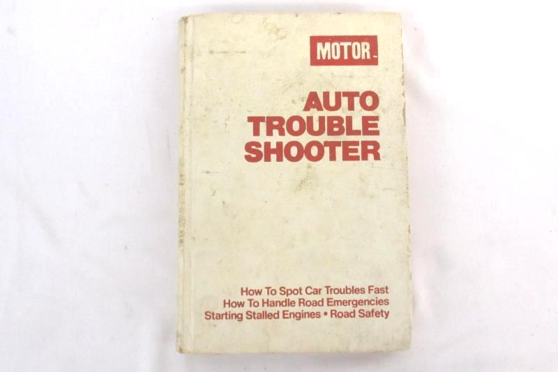 Motor Auto Trouble Shooter 11th Edition Vintage Hardcover Book Hearst Corp