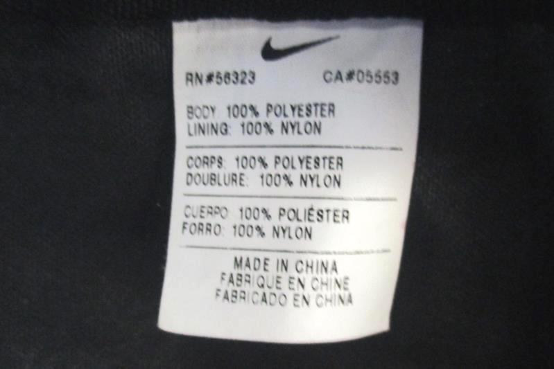 Nike OSU Beavers Athletic Volleyball Duffel Gym Bag and Wallet Black Orange
