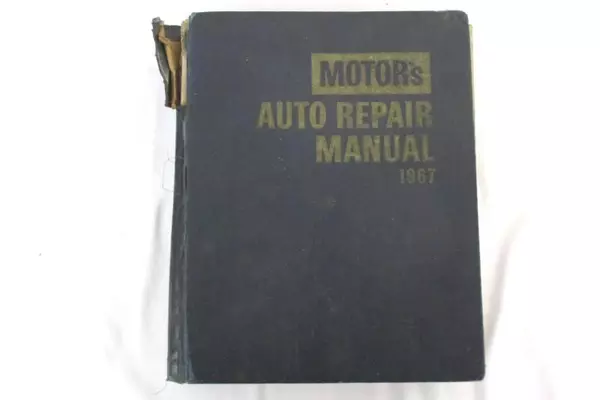 Motor's Auto Repair Manual 1967 30th Edition 1st Print Hardcover Hearst Corp