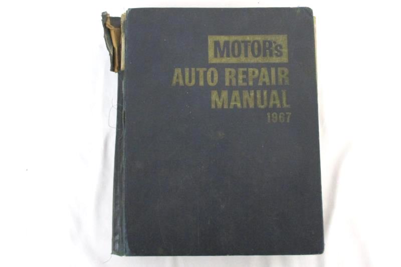 Motor's Auto Repair Manual 1967 30th Edition 1st Print Hardcover Hearst Corp