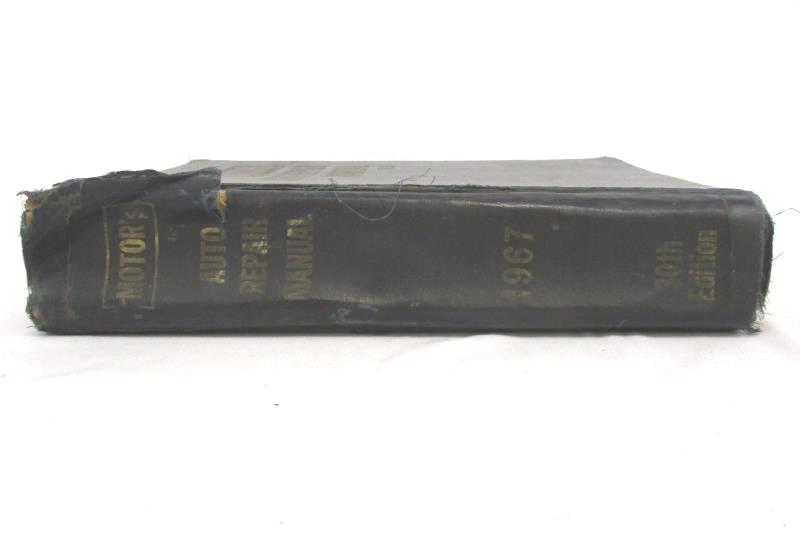Motor's Auto Repair Manual 1967 30th Edition 1st Print Hardcover Hearst Corp
