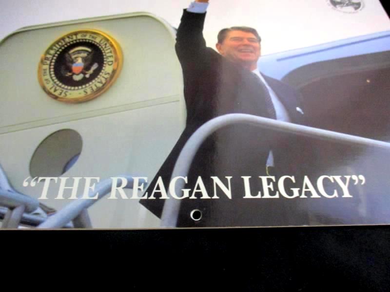 Ronald Reagan Calendar 1988-1989 National Federation of Republican Women