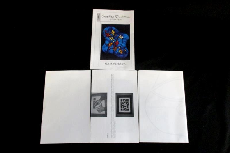 Creative Traditions Patti Hyder Koi Pond Rings Sew Pattern Stained Glass Fabric