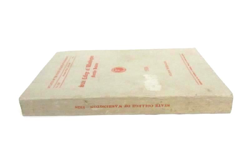 State College of Washington Monthly Bulletin June 1938 Vol XXI 47th Pullman WA