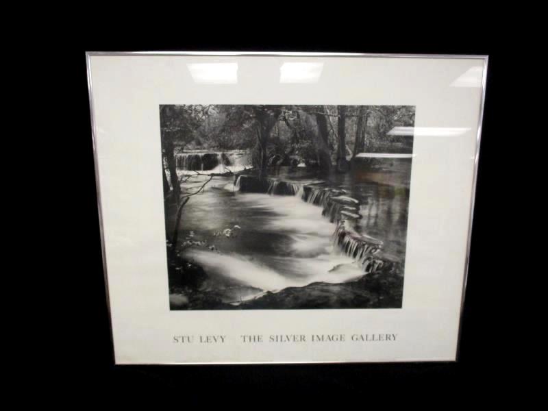 Stu Levy The Silver Image Gallery 1984 Havasu Stream Silver Metal 28X24 Signed