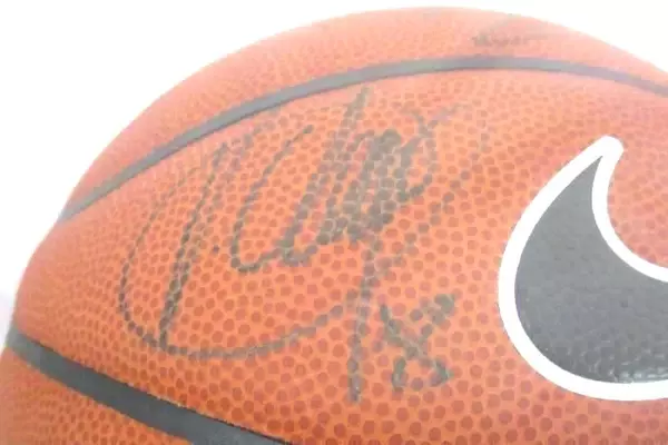 Elite Championship Basketball Signed Trail Blazers Victor Claver Meyers Leonard