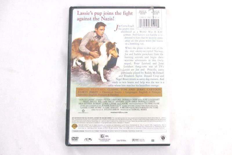 Son of Lassie DVD Peter Lawford June Lockhart 2004 100 Mins