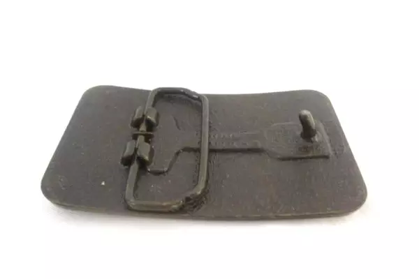 Vintage 1980 Century Belt Buckle Bronze CFAC Radio 960 Calgary Canada