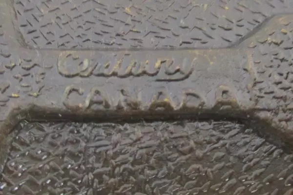 Vintage 1980 Century Belt Buckle Bronze CFAC Radio 960 Calgary Canada