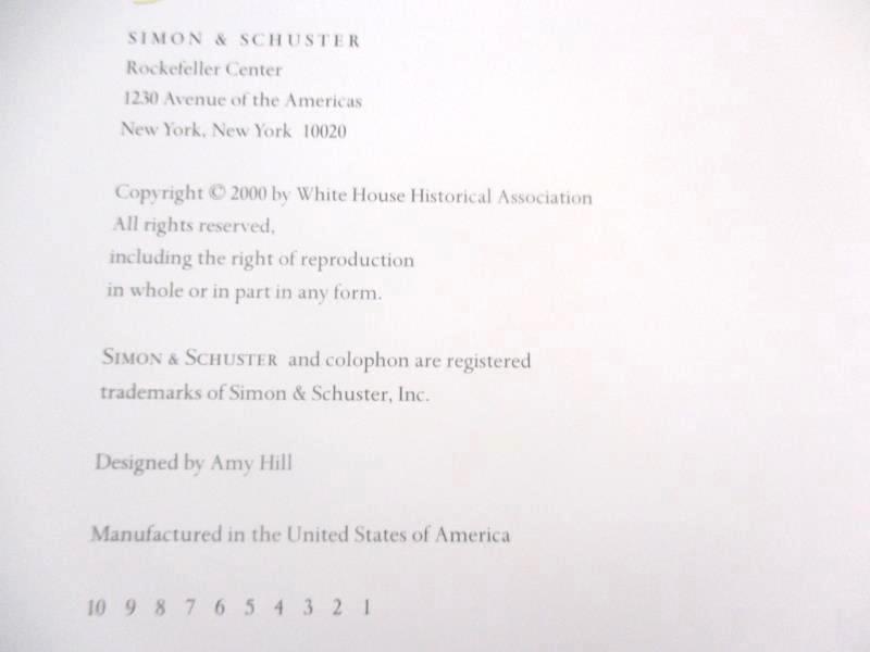 An Invitation to the White House Hillary Radham Clinton 2000 HC DJ