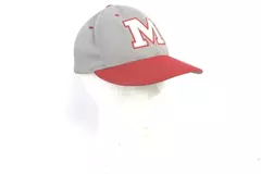 Richardson Pulse FlexFit 20 PTS McMinnville HS Baseball Hat XS SM Gray Red 13