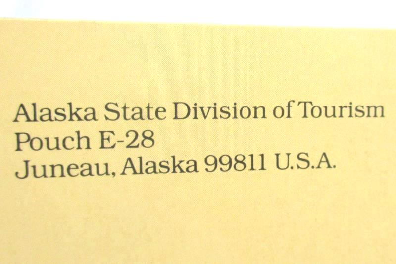 Alaska Including Canada's Yukon 1982 Travel Planner Alaska Division Tourism