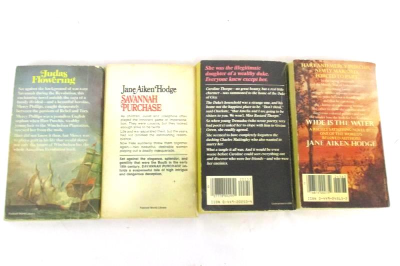 Lot of 4 Vintage Paperback Jane Aiken Hodge Gothic Romance Novels