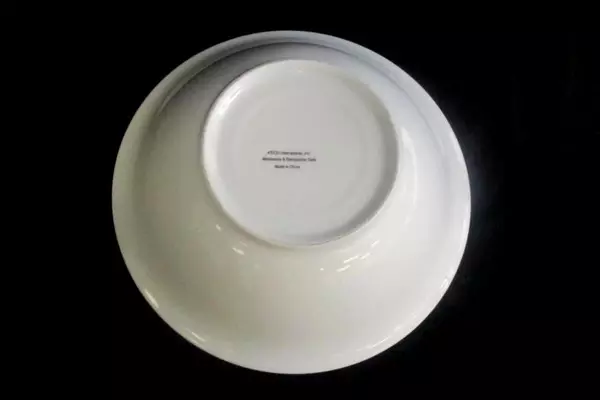 ATICO Serving Bowl Celebrate The Magic of Christmas Poinsettia Holly Berries