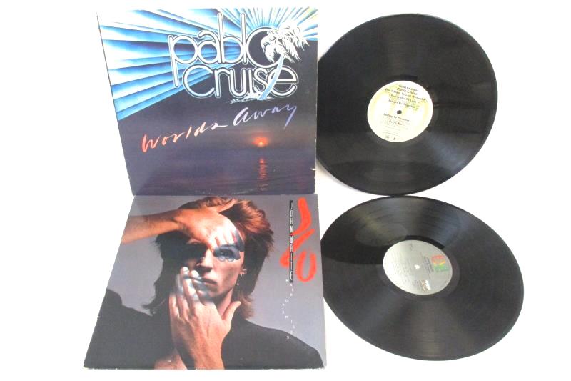 Lot of 4 Soft Rock and Pop Rock Records John Waite Carpenters Cruise Rivers