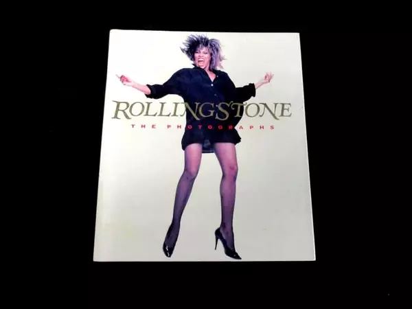 Rolling Stone The Photographs 1989 Simon & Schuster Hardcover with Dust Jacket
