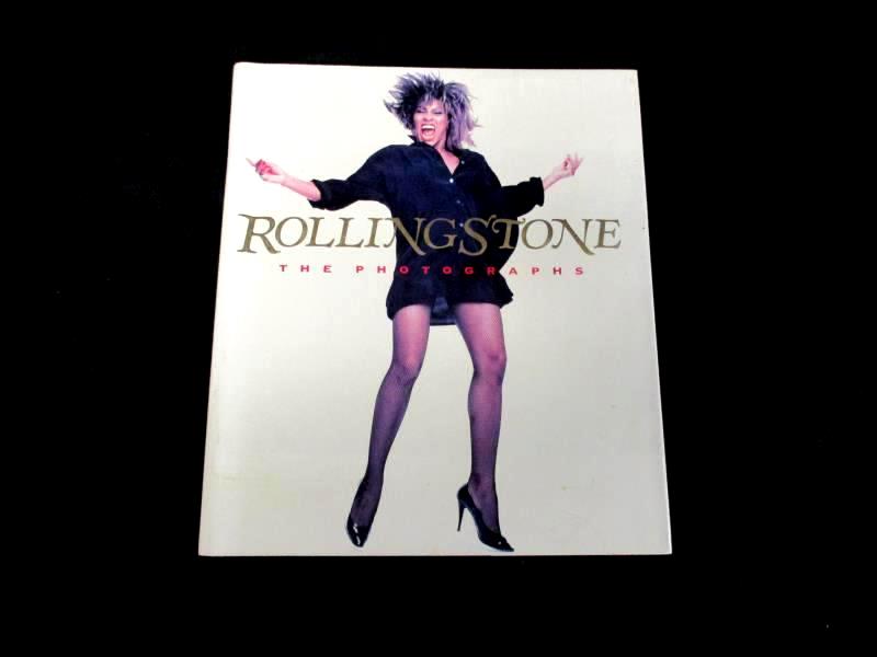 Rolling Stone The Photographs 1989 Simon & Schuster Hardcover with Dust Jacket