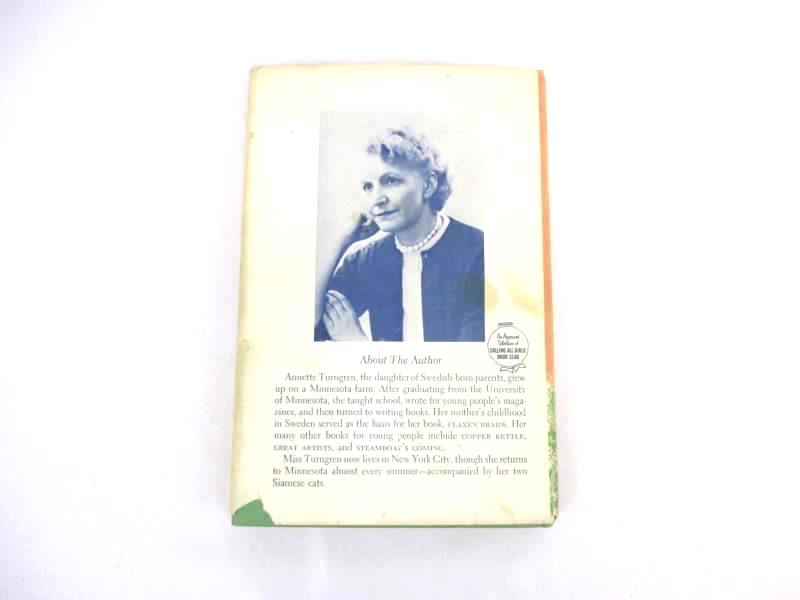 Flaxen Braids Annette Turngren 1959 HC DJ Prentice Hall Real Swedish Childhood