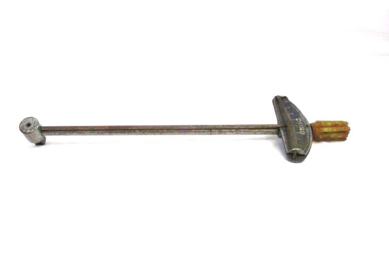 Vintage Duro No 8099 Beam Torque Wrench Tool 1/2in Drive Chrome SAE Made in USA