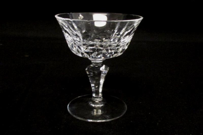 Lot of 8 FOSTORIA Low Sherbet Lead Crystal Glasses Kimberly Pattern 2990