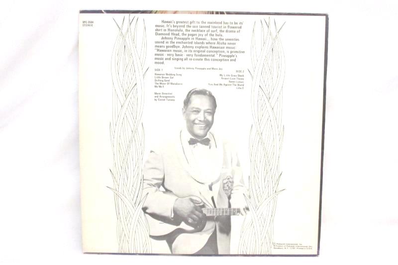 Fresh Johnny Pineapple 1974 Folk and Country 12in 33rpm Vinyl LP Record SPC-3504