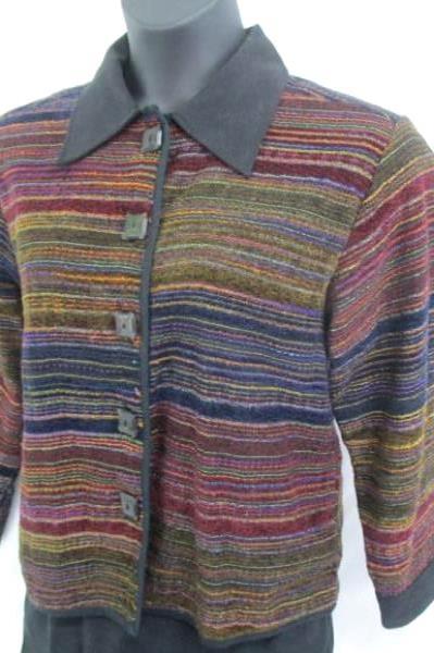 Petite Women's Outfit- Units Petite 5 Button Jacket Notations Petite Skirt Sz PL