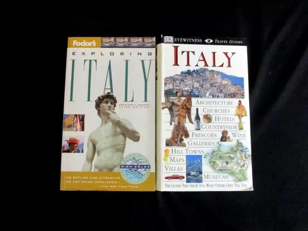 Lot 2 Italy Travel Books Eyewitness Travel Guide Food Paperbacks Exploring Sight