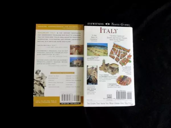 Lot 2 Italy Travel Books Eyewitness Travel Guide Food Paperbacks Exploring Sight