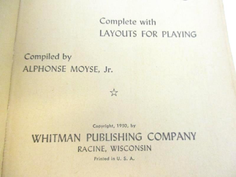 150 Ways To Play Solitaire by Alphonse Moyse Jr 1950 Vintage Paperback
