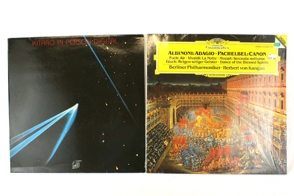 Lot of 3 33 RPM Records Deutsche Grammophon Kitaro Arthur Fiedler