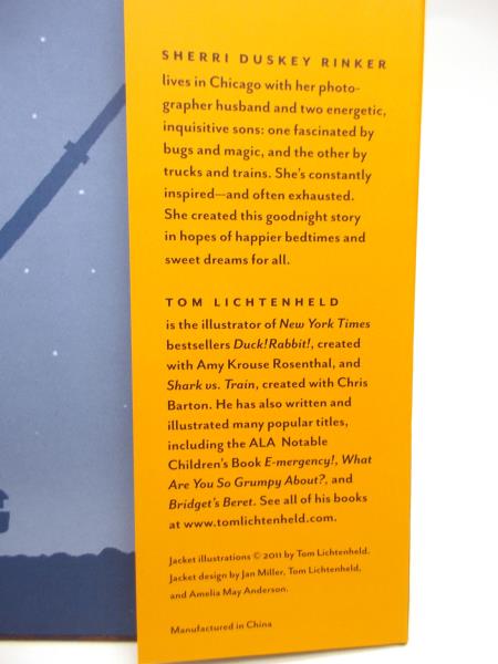 GOODNIGHT GOODNIGHT, CONSTRUCTION SITE Hardcover Rinker & Lichtenheld 2011