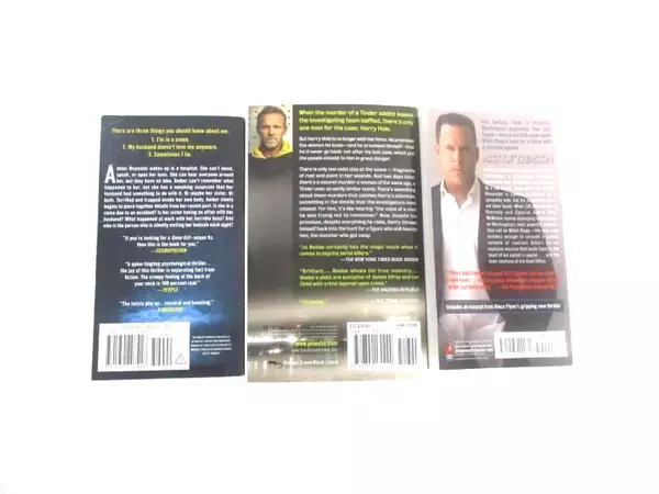 Lot of 3 Paperback Books Crime Mystery The Thirst Sometimes I Lie Act of Treason