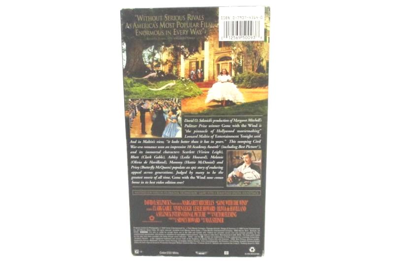 Gone With The Wind Double VHS Box Set 1999 Turner Entertainment